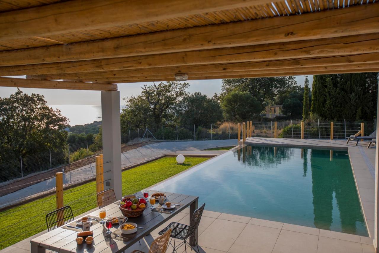 Exclusive Sea View Villa Madelaine Spartia  Exterior photo