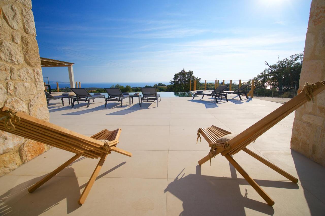 Exclusive Sea View Villa Madelaine Spartia  Exterior photo