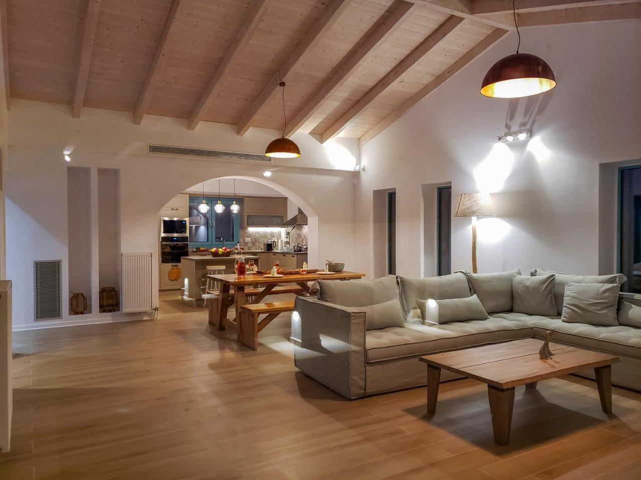 Exclusive Sea View Villa Madelaine Spartia  Exterior photo