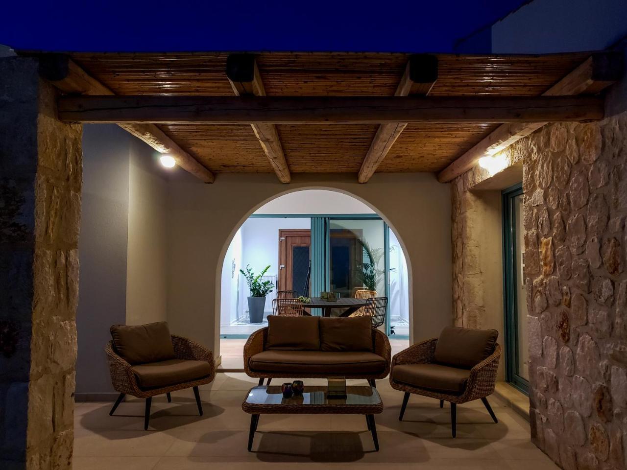 Exclusive Sea View Villa Madelaine Spartia  Exterior photo