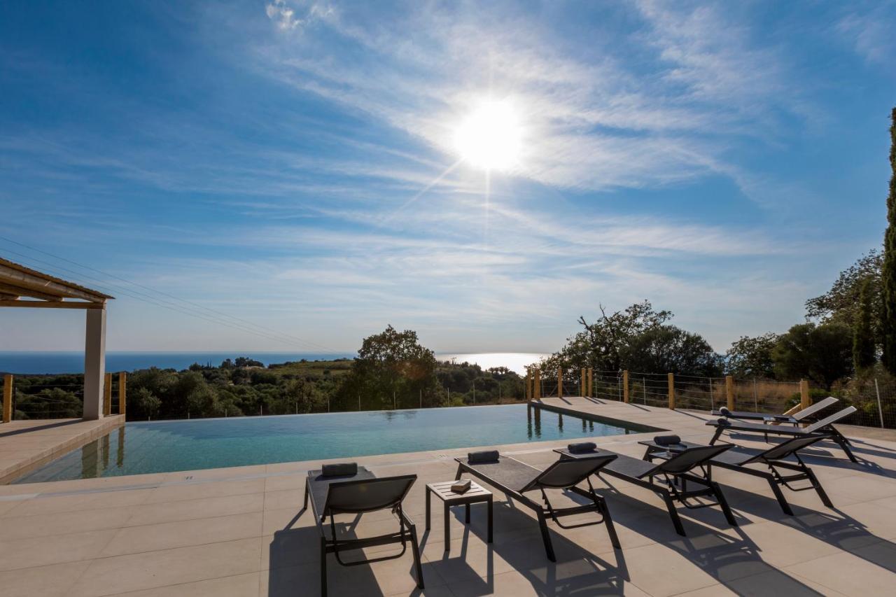Exclusive Sea View Villa Madelaine Spartia  Exterior photo