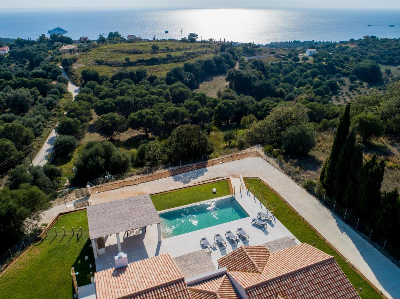 Exclusive Sea View Villa Madelaine Spartia  Exterior photo