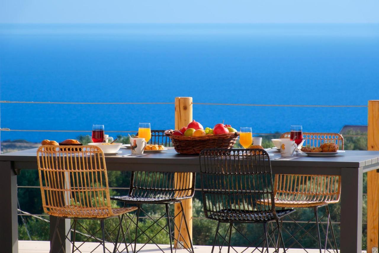Exclusive Sea View Villa Madelaine Spartia  Exterior photo