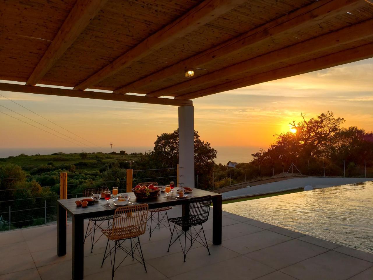 Exclusive Sea View Villa Madelaine Spartia  Exterior photo