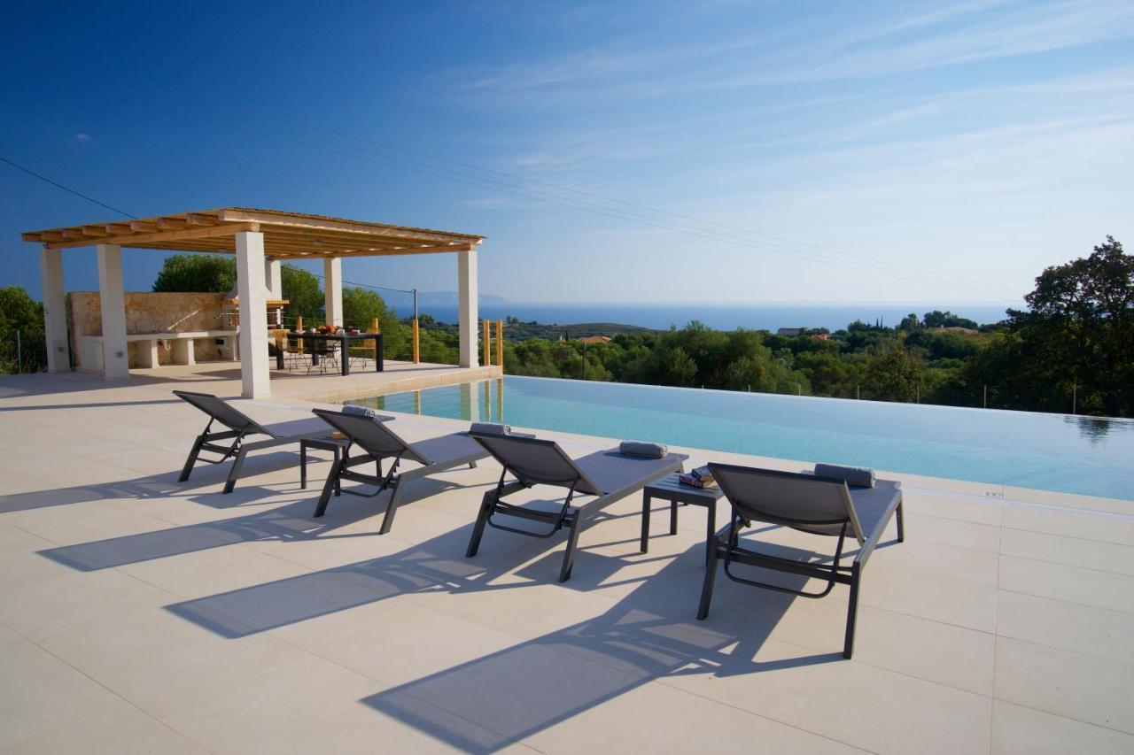 Exclusive Sea View Villa Madelaine Spartia  Exterior photo