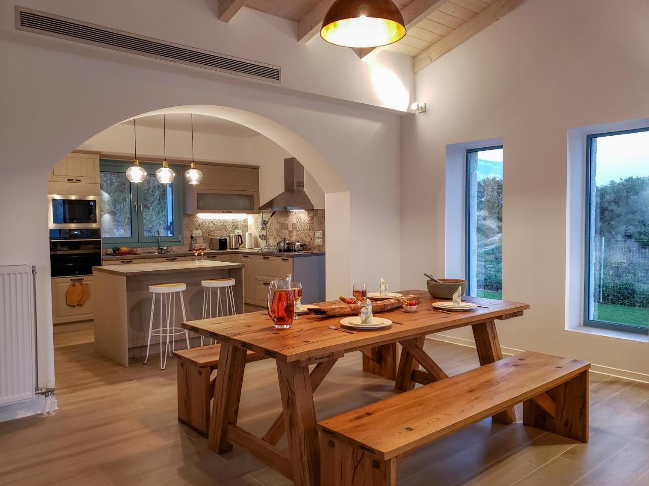 Exclusive Sea View Villa Madelaine Spartia  Exterior photo