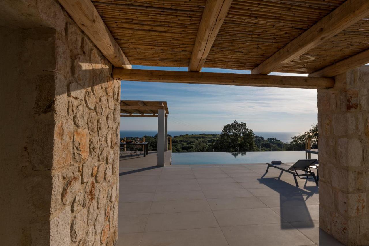 Exclusive Sea View Villa Madelaine Spartia  Exterior photo